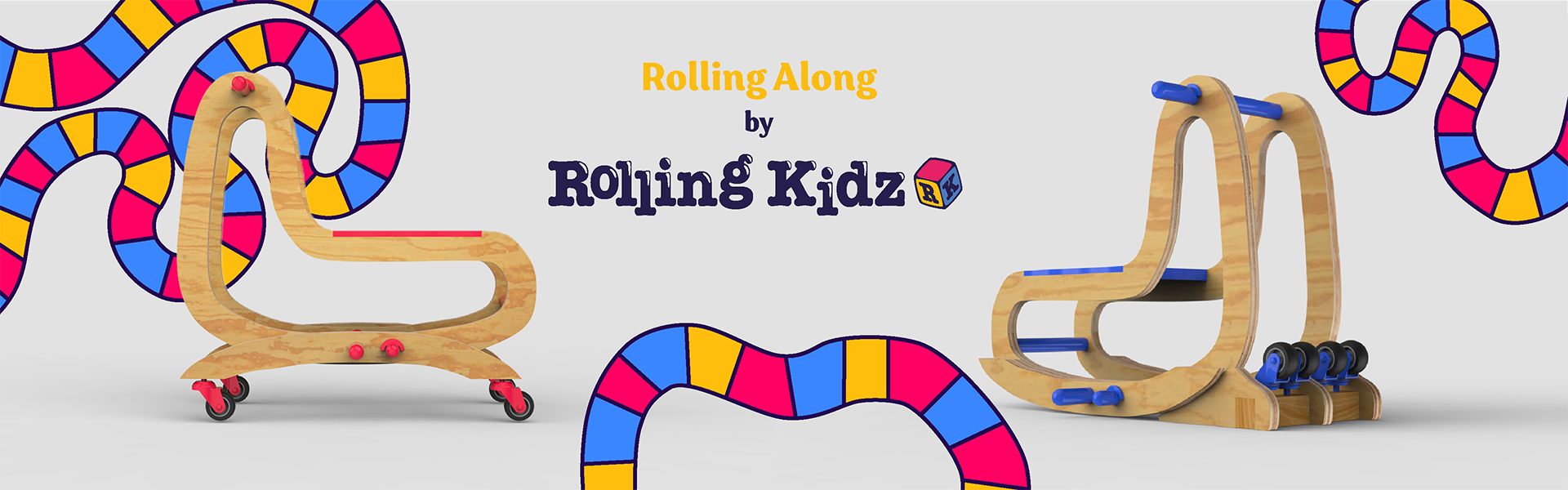 Rolling Along. Vehículo con rudas para niños